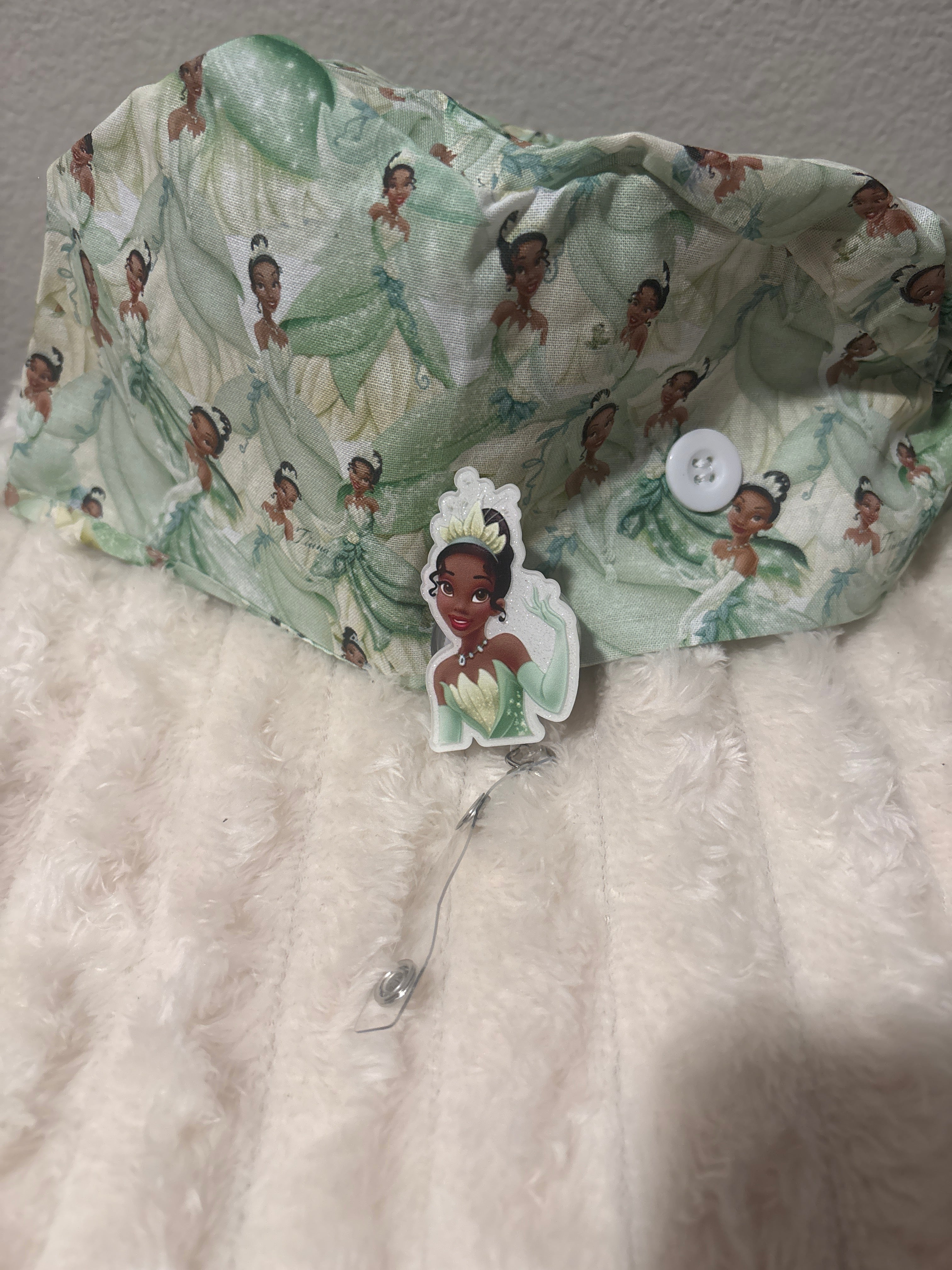 Bayou Beauty Scrub Cap and Badge Reel