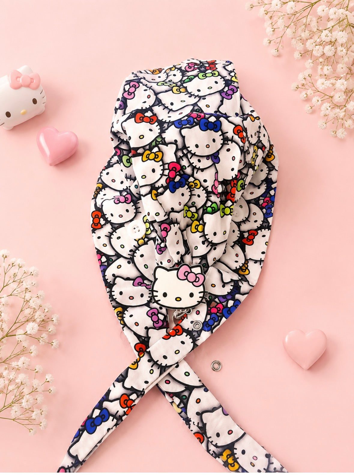 Bow Beauty Scrub Caps & Badge Reels