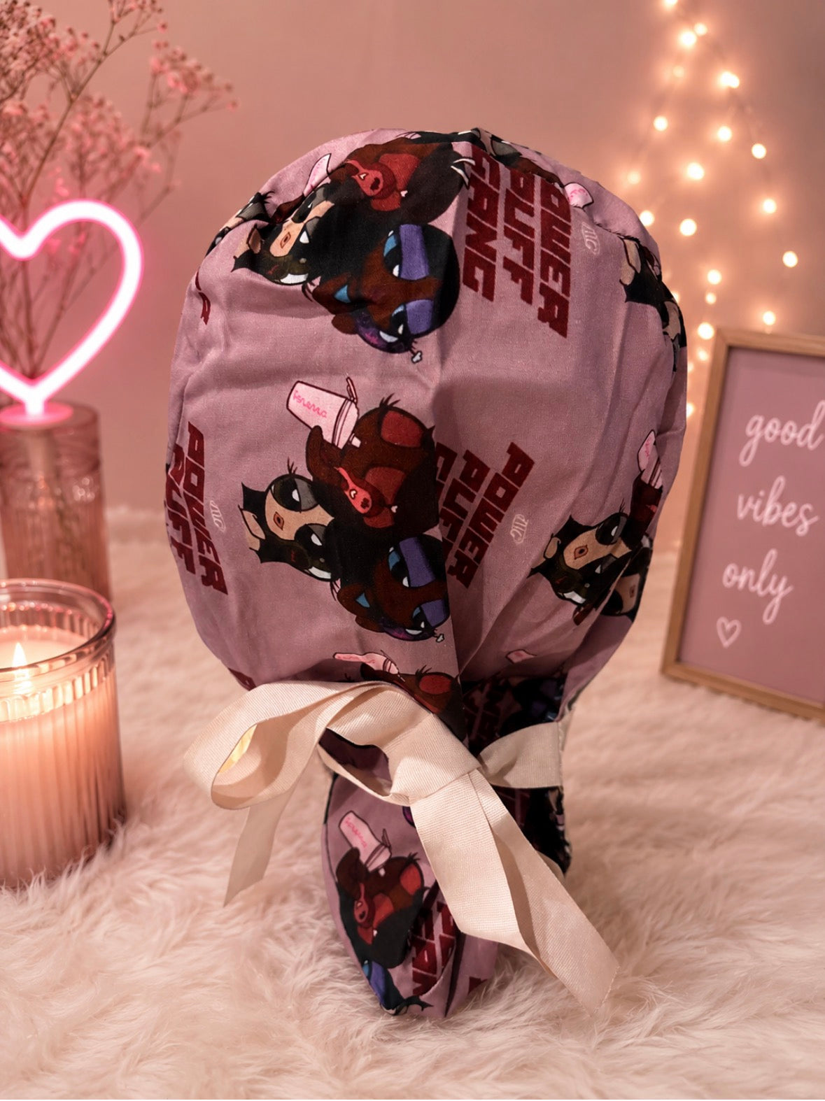 Pretty Powerful Ponytail Scrub Cap