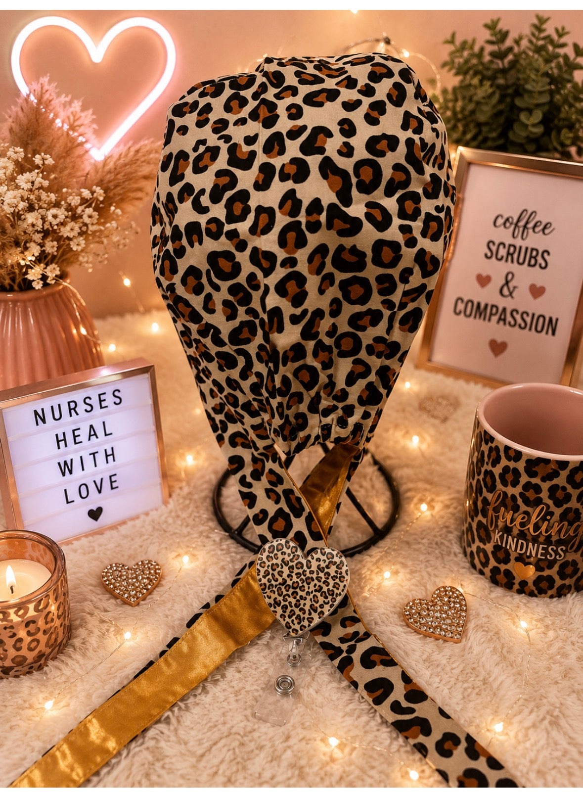 Spotted on Shift Scrub Cap & Badge Reel