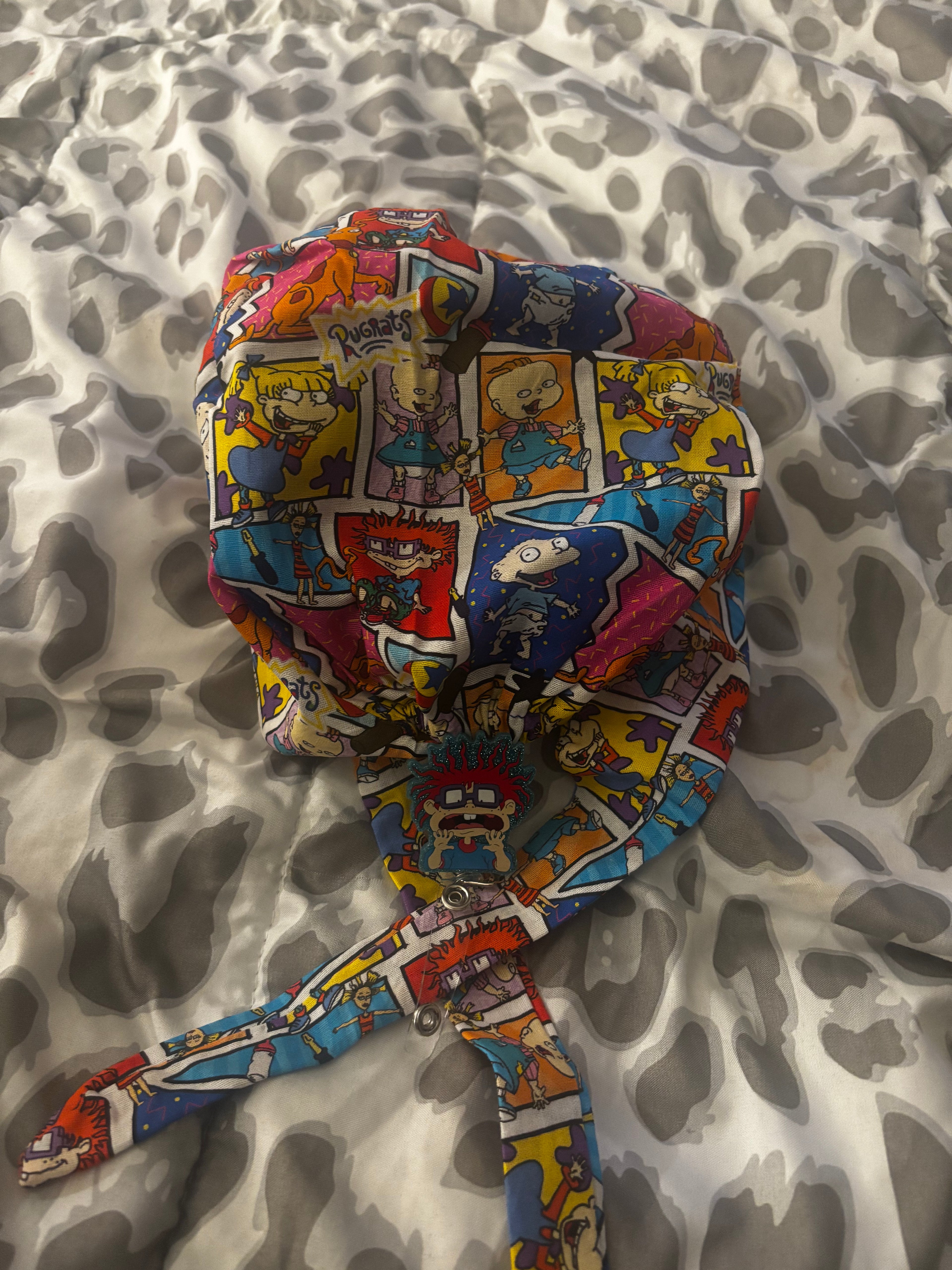 Playpen Crew Scrub Caps & Badge Reels